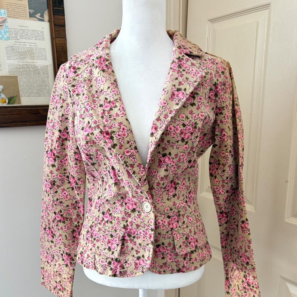 No-boundaries Women's Pink and Tan Jacket